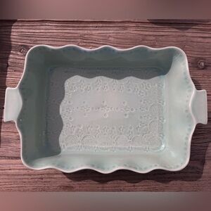 Anthropologie Old Havana  Ceramic Baking Dish